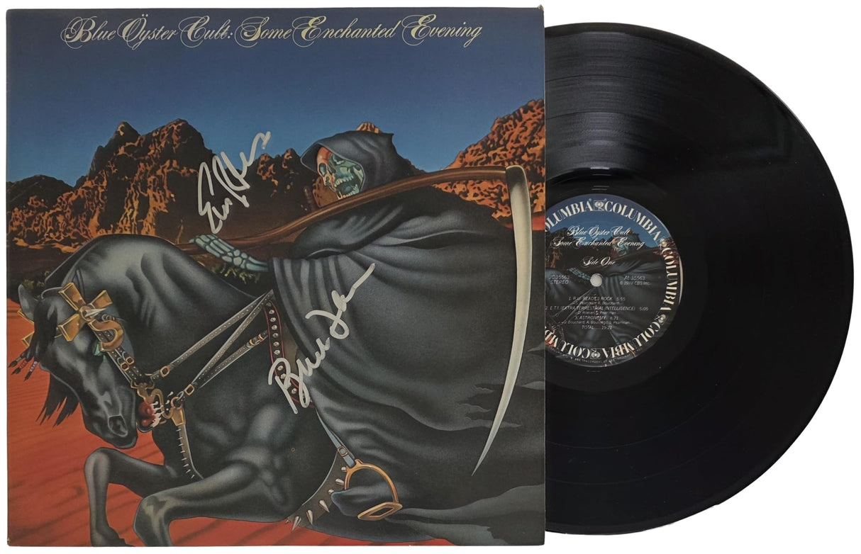 Blue Oyster Cult Signed Some Enchanted Evening Album COA Proof Autographed Vinyl Record