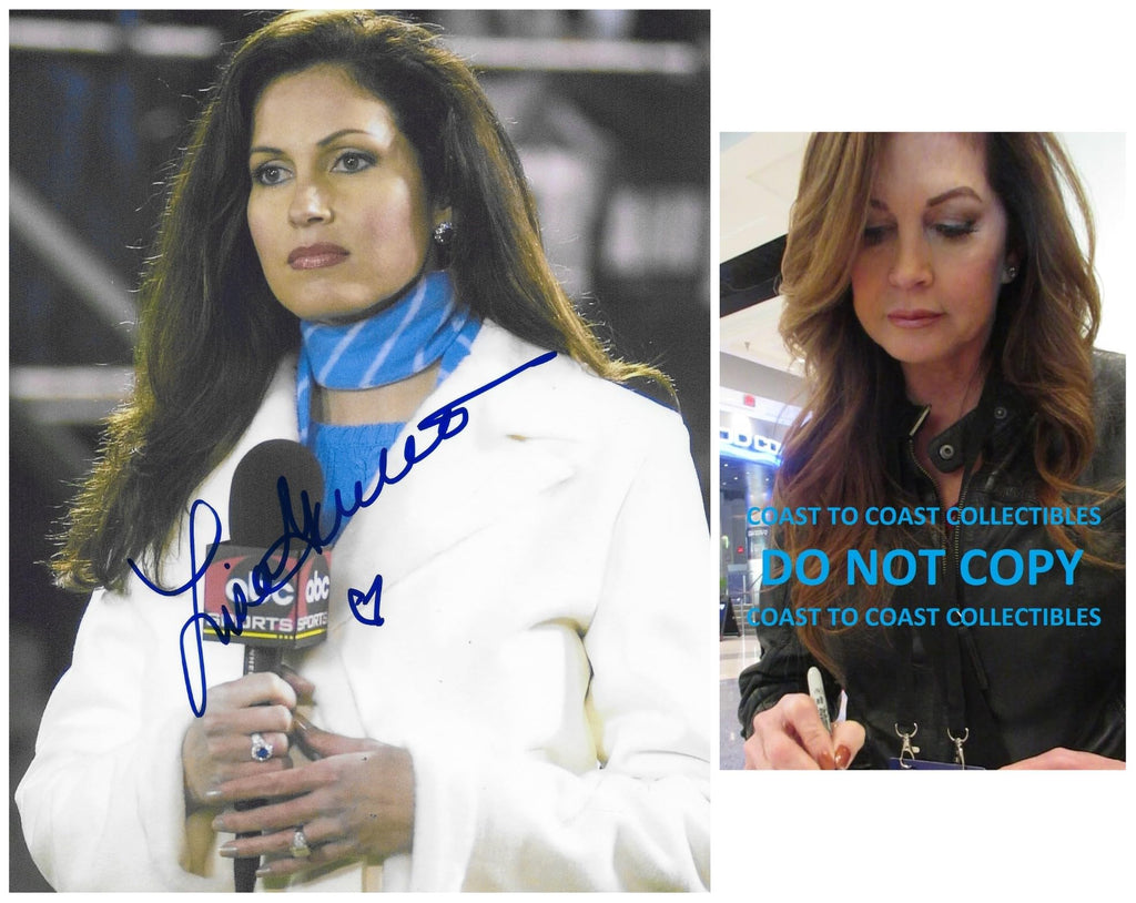 Lisa Guerrero Signed 8x10 Photo COA Proof Sportscaster Model Actress Autographed Star..