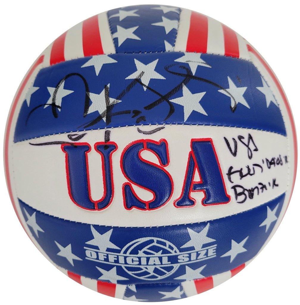 Kerri Walsh Jennings Signed USA Beach Volleyball Proof Autographed Olympic Gold. GOAT