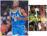 Baron Davis Signed UCLA Bruins Basketball 8x10 Photo Proof COA autographed