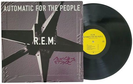 Michael Stipe Signed R.E.M Automatic For the People Album Proof COA Autographed Vinyl Record