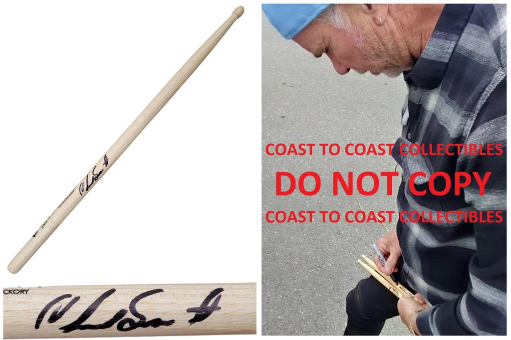 Chad Smith Red Hot Chili Peppers Drummer Signed Drumstick COA Proof Autographed