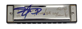 John Popper Blues Traveler Signed Fender Harmonica COA Exact Proof Autographed