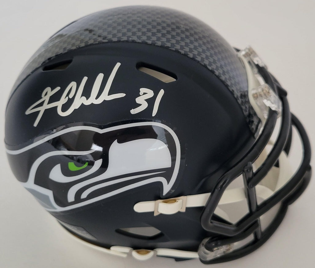 Kam Chancellor Signed Seattle Seahawks Mini Football Helmet Proof COA Autographed