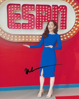 Mina Kimes Espn Journalist signed 8x10 photo exact proof COA autographed Star
