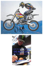 Brian Deegan Signed 8x10 Photo COA Proof Autographed Freestyle Motocross Racer..