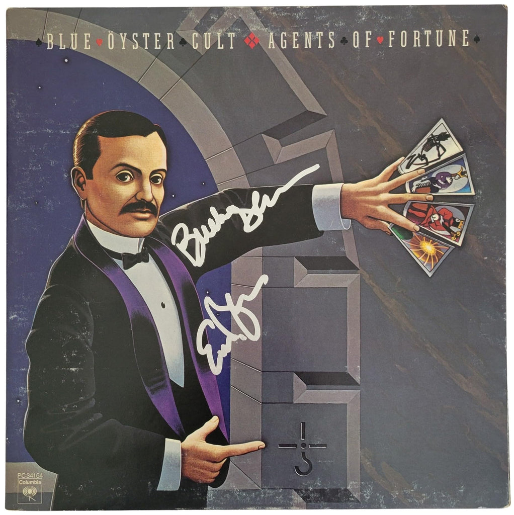 Buck Dharma Eric Bloom Signed Blue Oyster Cult Album COA Proof, Autographed STAR