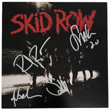 Skid Row Band Signed Album COA Exact Proof Autographed Vinyl Record Sabo,Hill,Bolan,Bach