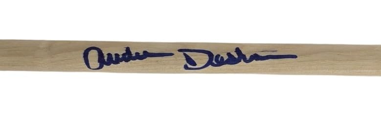 Audie Desbrow Great White Drummer Signed Drumstick COA Exact Proof Autographed..