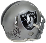 Geno Smith Signed Raiders Mini Football Helmet Proof COA Autographed Las Vegas Raiders