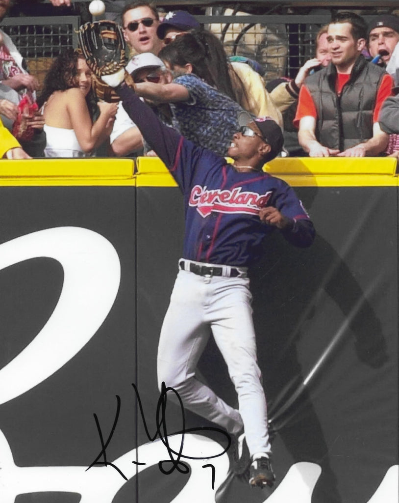Kenny Lofton Signed 8x10 Photo Proof COA Cleveland Indians Baseball Autographed