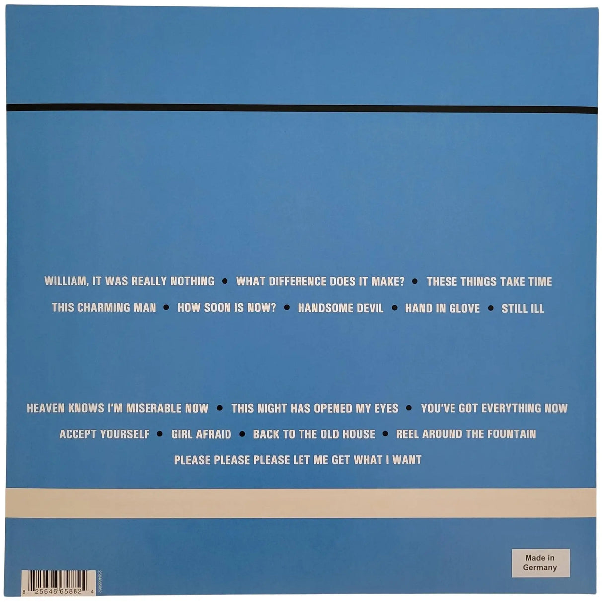 Johnny Marr Signed The Smiths Hatful of Hollow Album COA Proof Autographed Vinyl Record