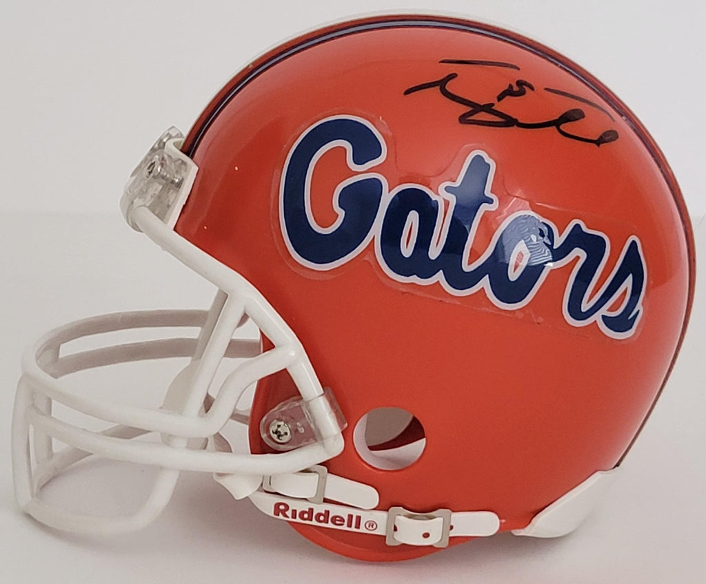 Tim Tebow Signed Florida Gators Football Mini Helmet Proof Autographed Heisman