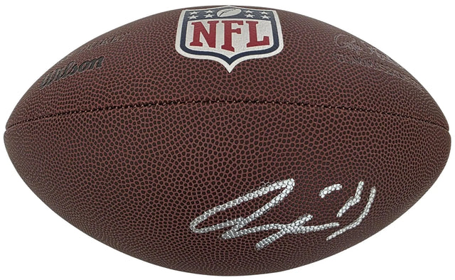 Jaxon Smith Njigba Signed Duke Football Proof COA Autographed Seattle Seahawks Ohio State