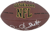 Jim Plunkett Signed Football Proof COA Autographed Oakland Raiders Stanford