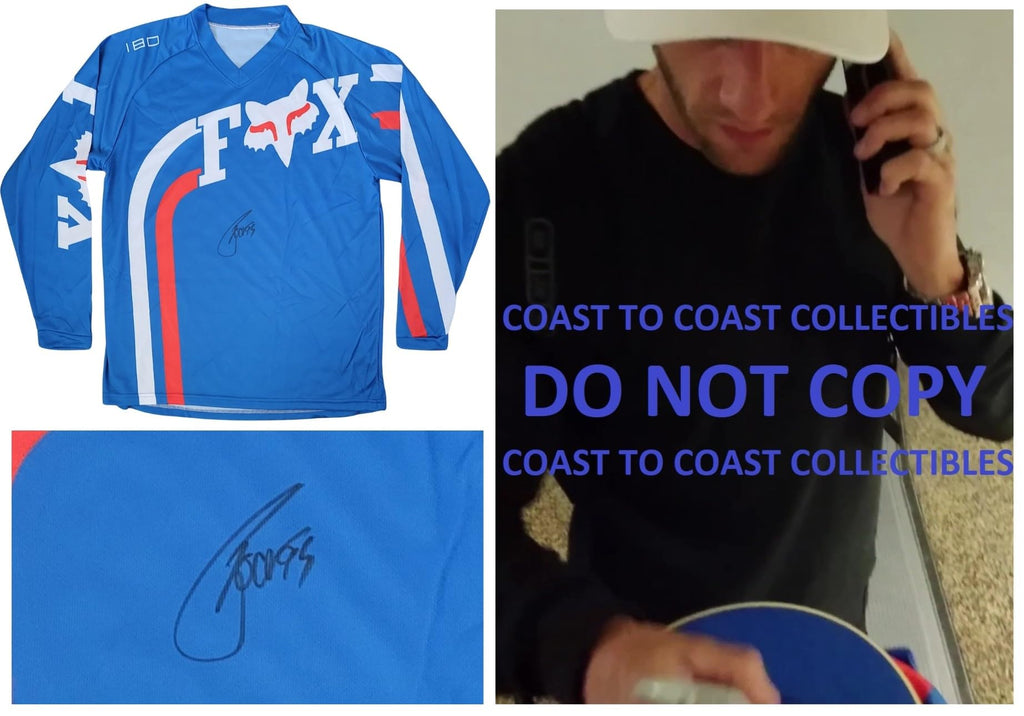 Ken Roczen Signed Fox Jersey COA Proof Autographed Supercross Motocross..