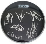 Slipknot Metal Band Signed Drumhead,Clown,Wilson,Root COA Proof Autographed