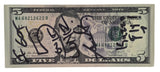 The LUNIZ Yuckmouth ?I GOT 5 ON IT? Signed 5 Dollar Bill COA Proof Autographed STAR