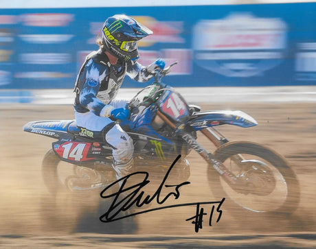Dylan Ferrandis Signed 8x10 Photo COA Proof Autographed Supercross Motocross Racer