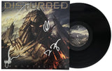 Disturbed Band Signed Immortalized Album COA Proof Autographed Vinyl Record David Draiman,Dan Donegan,Mike Wengren
