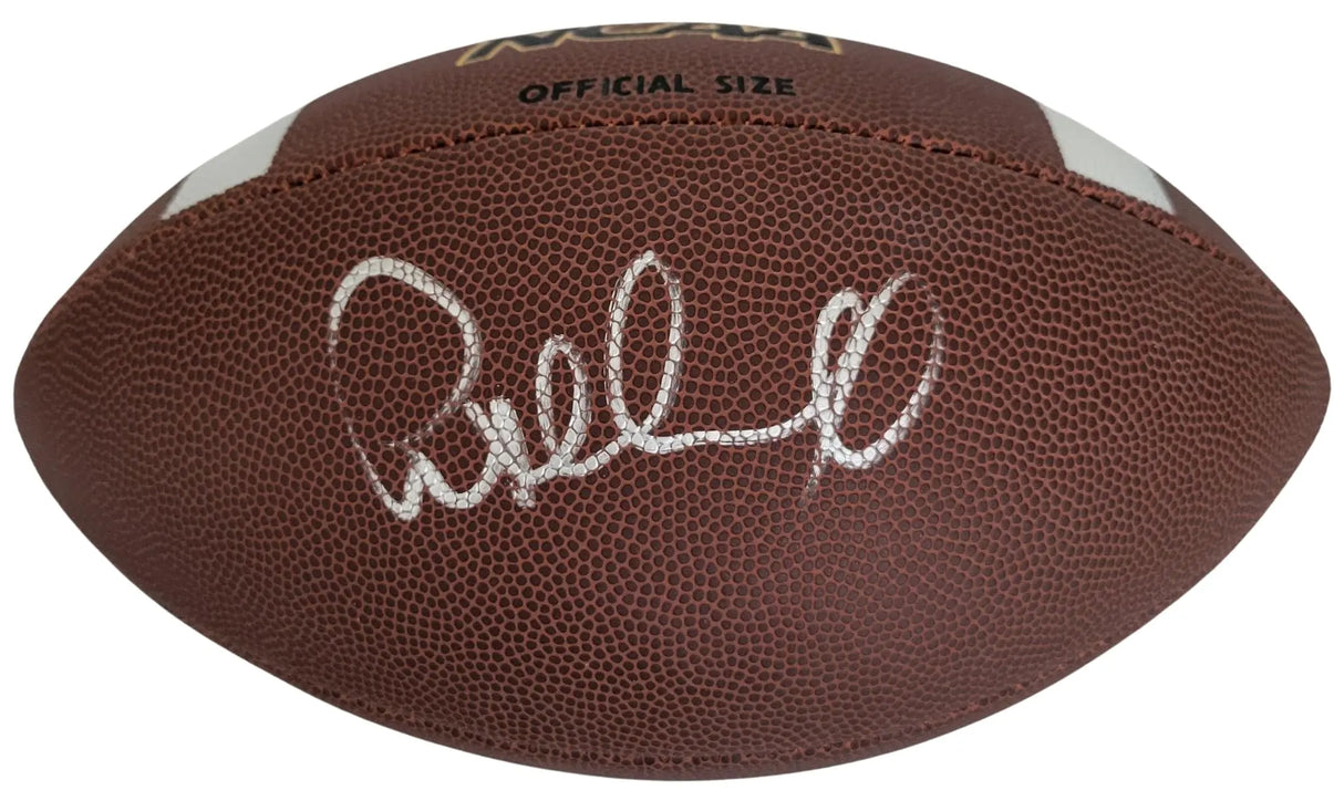 Pete Carroll Signed Football Proof COA Autographed USC Trojans