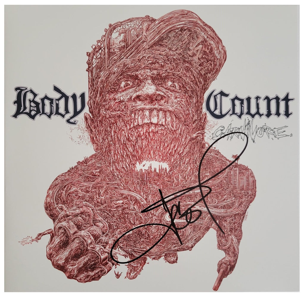 Ice T Signed Body Count Carnivore Album COA Exact Proof Autographed Vinyl Record