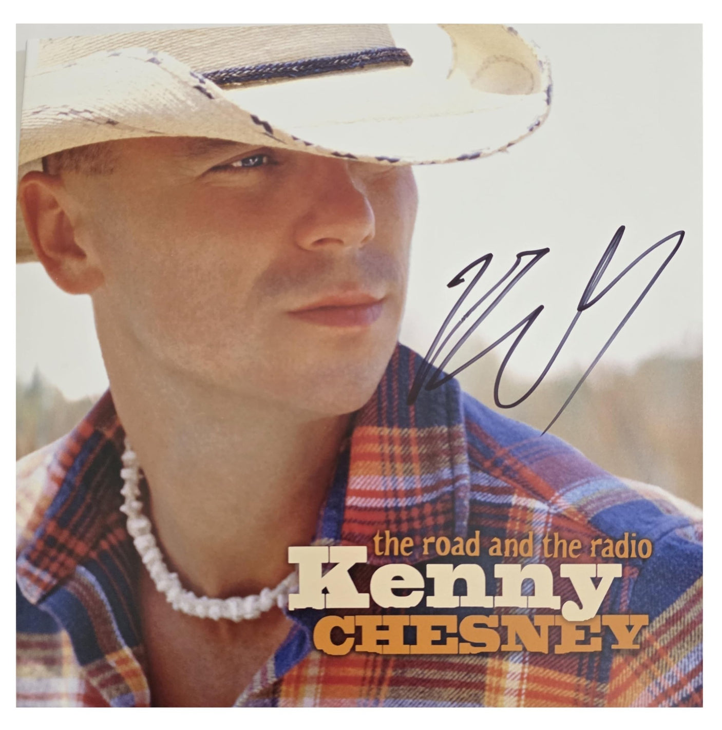 Kenny Signed The Road And The Radio Album COA Proof Autographed Vinyl Record Kenny Chesney
