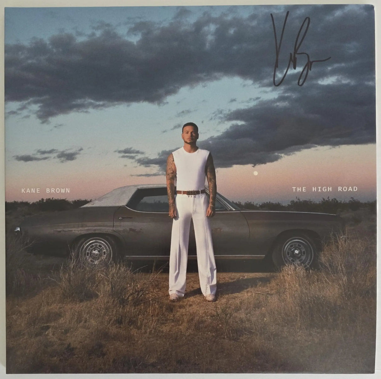 Kane Brown Signed The High Road Album Proof COA Autographed Vinyl Record
