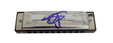 John Popper Blues Traveler Signed Fender Harmonica COA Exact Proof Autographed