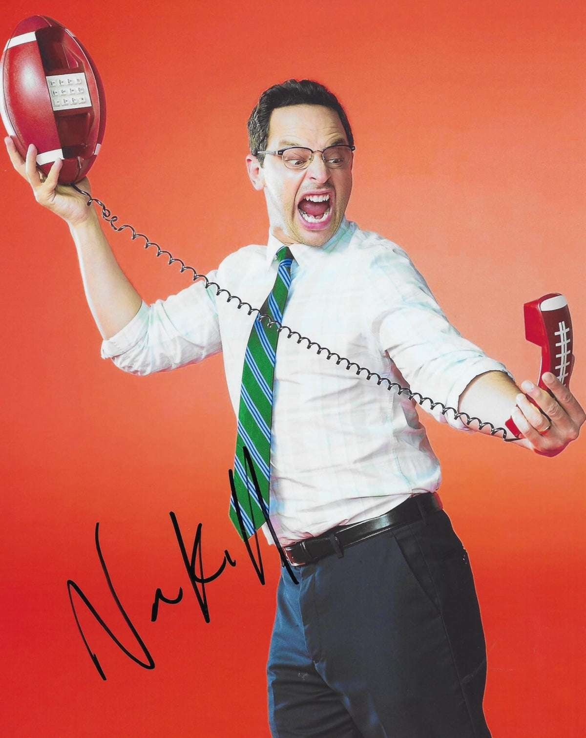 Nick Kroll Signed 8x10 Photo COA Exact Proof Autographed Actor Comedian Movie Star