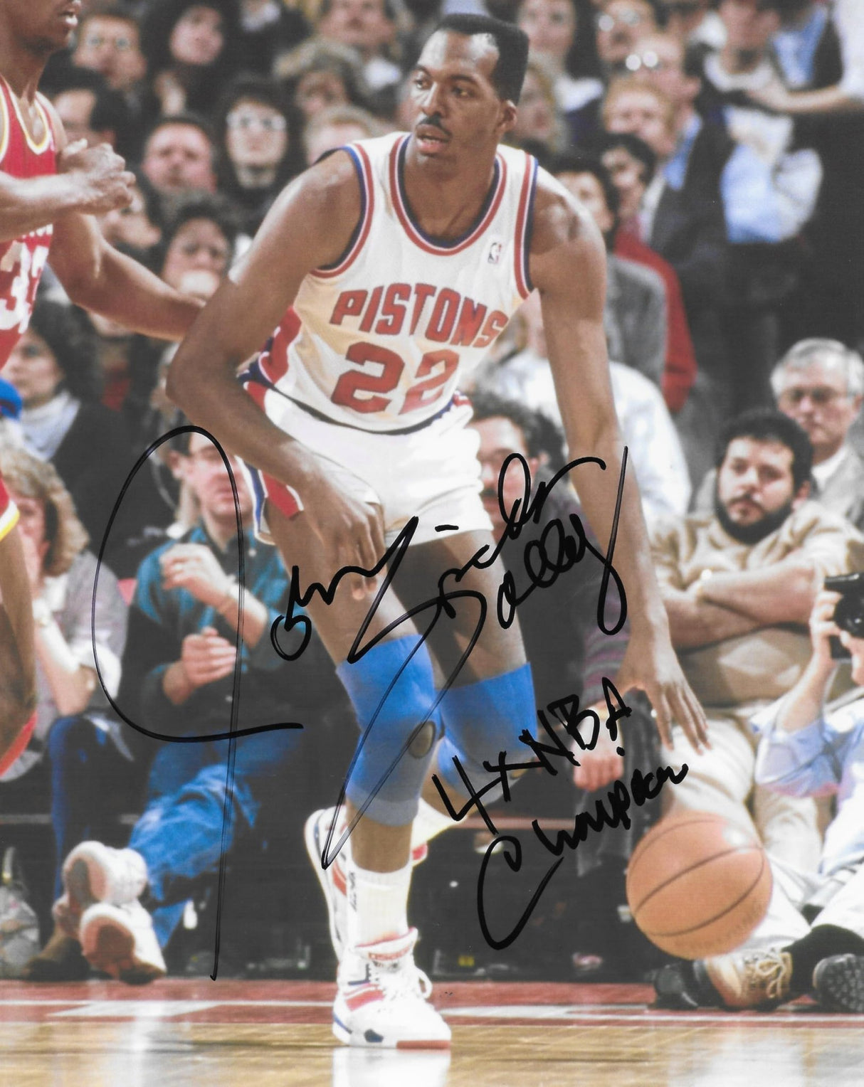 John Salley Signed 8x10 Photo COA Proof Autographed Detroit Pistons Basketball Bad Boys