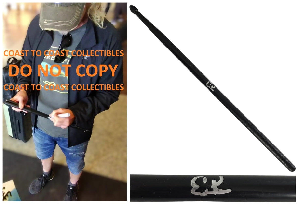 Eric Kretz STP Drummer Signed Drumstick COA Proof Autographed Stone Temples Pilots..