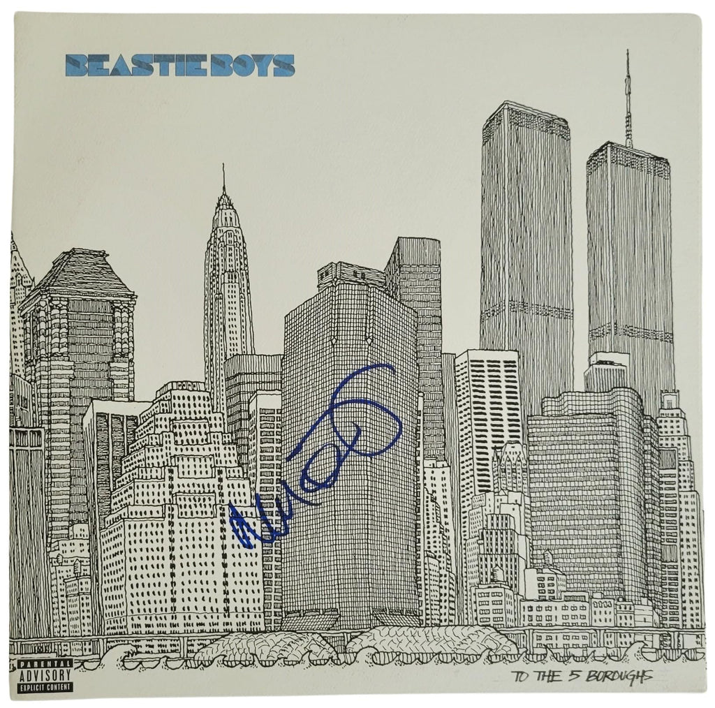 Mike Diamond Signed Beastie Boys To The 5 Boroughs Album Proof COA Autographed Vinyl Record