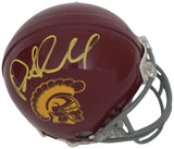 Pete Carroll Signed USC Trojans Football Mini Helmet COA Exact Proof Autographed