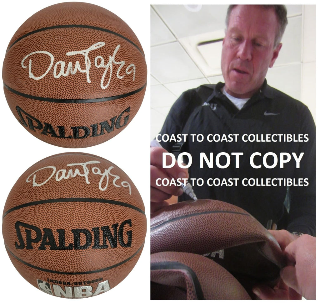 Dan Majerle Phoenix Suns Miami Heat Signed Basketball COA Proof Autographed