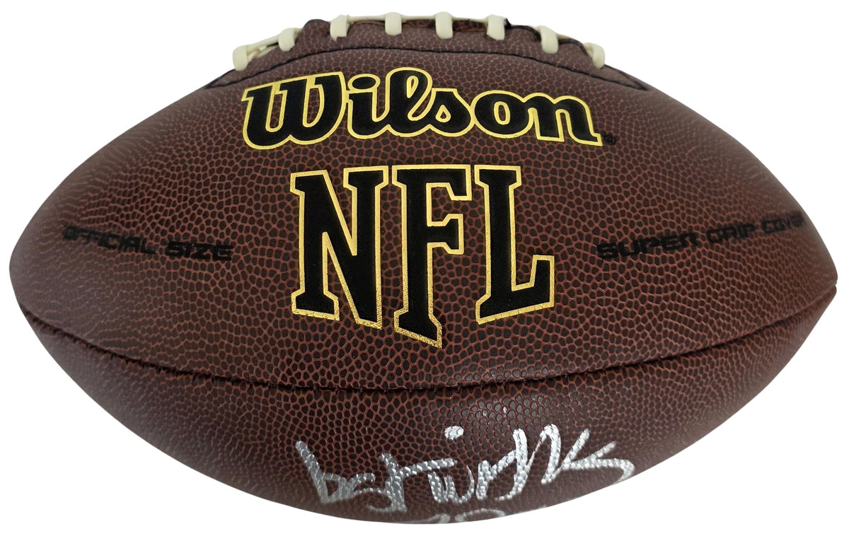 Jim Zorn Signed Football Exact Proof COA Autographed Seattle Seahawks