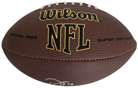 Adam Thielen Signed Football COA Proof Autographed Panthers Minnesota Vikings