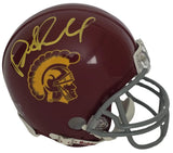 Pete Carroll Signed USC Trojans Football Mini Helmet COA Exact Proof Autographed