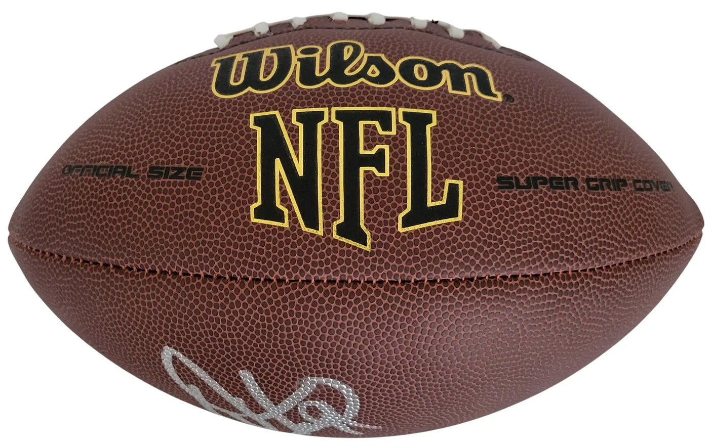 Warren Sapp Signed Football Proof COA Autographed Tampa Bay Buccaneers Raiders