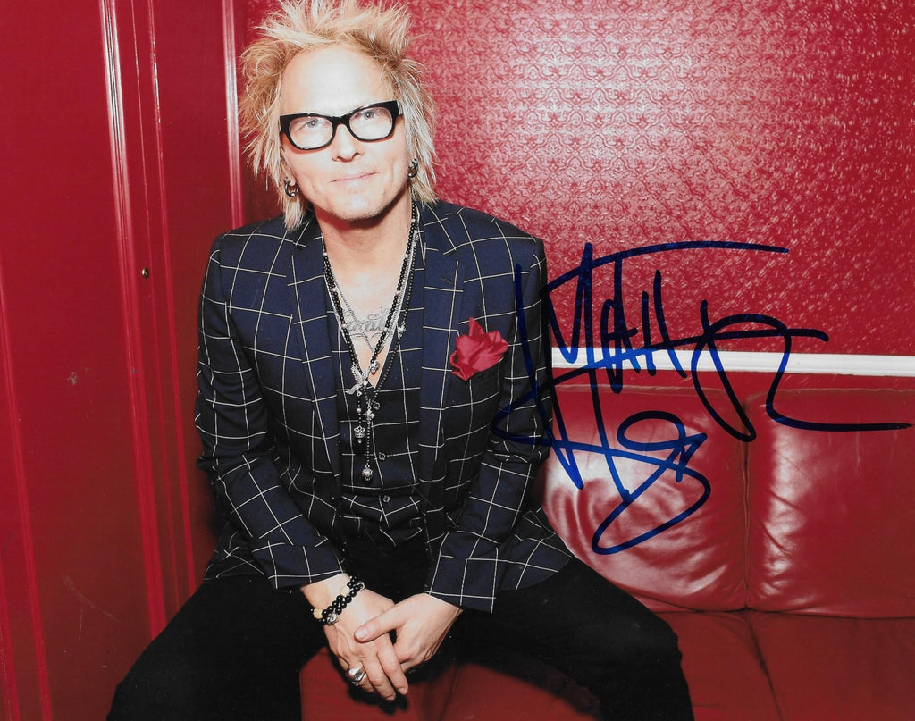 Matt Sorum Guns N Roses Drummer signed 8x10 photo proof COA autographed GNR