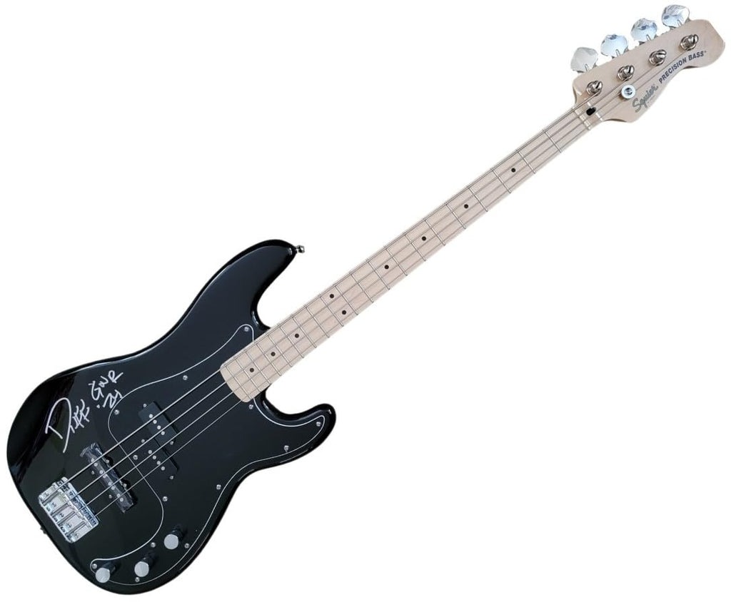 Duff McKagan Signed Fender Squier Bass Guitar COA Proof Guns N Roses Autographed