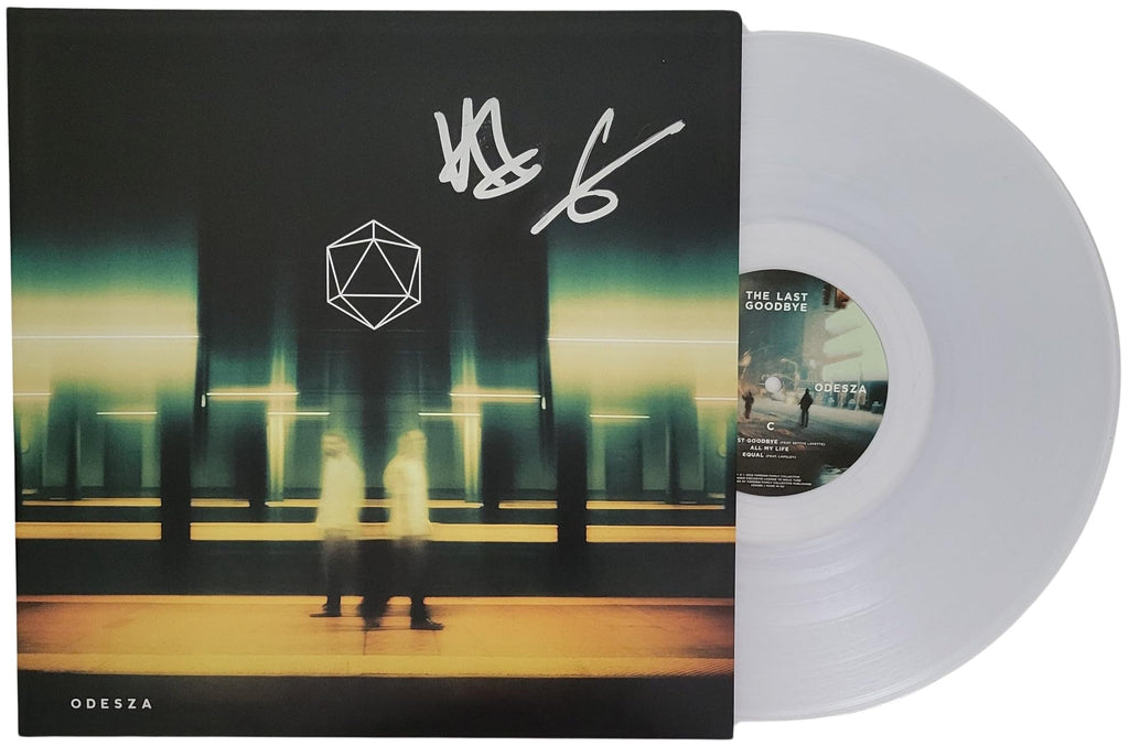 Harrison Mills Clayton Knight Signed Odesza Last Goodbye Album COA Proof Autographed