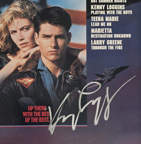 Kenny Loggins Signed Top Gun Album COA Exact Proof Autographed Vinyl Record