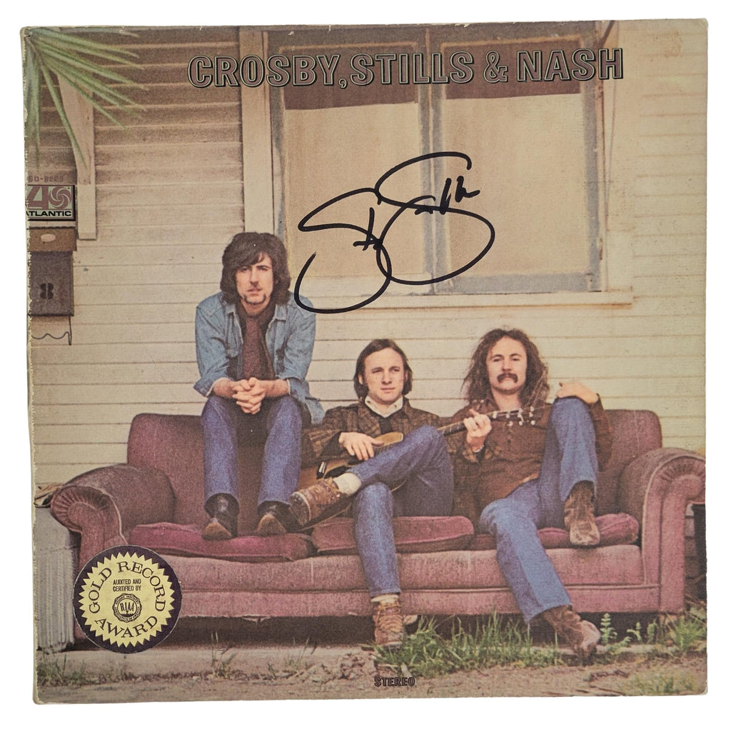 Stephen Stills Signed Crosby Stills & Nash Album COA Proof Autographed Vinyl Record