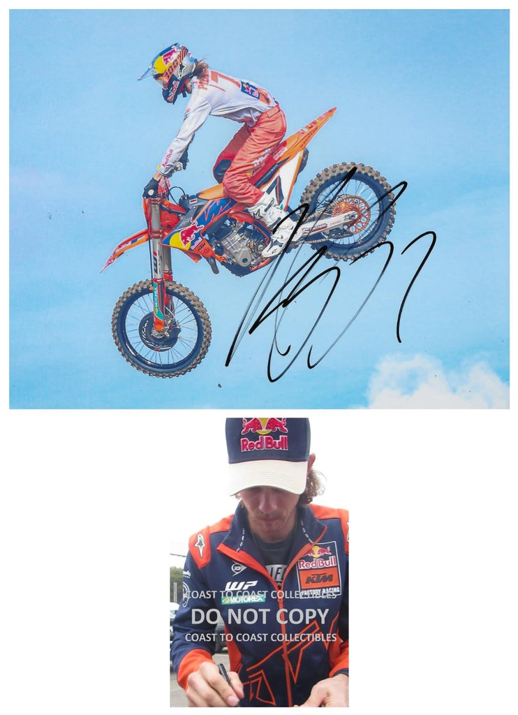 Aaron Plessinger Signed 8x10 Photo COA Proof Autographed Supercross Motocross,