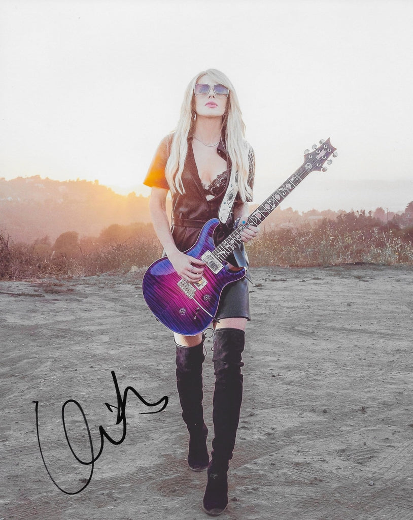 Orianthi Signed 8x10 Photo COA Proof Autographed Guitarist Singer Songwriter.. STAR