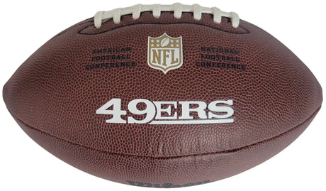 Steve Young Signed Logo Football COA Proof Autographed San Francisco 49ers