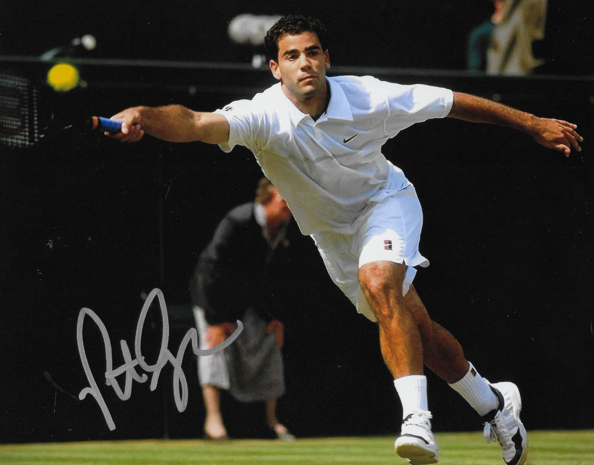 Pete Sampras Signed 8x10 Photo COA Exact Proof Autographed Tennis HOF Pistol Pete
