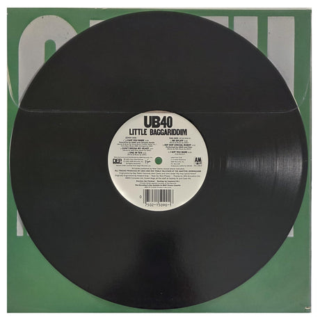 Ali Campbell Signed UB40 Little Baggariddim Album COA Proof Autographed Vinyl Record