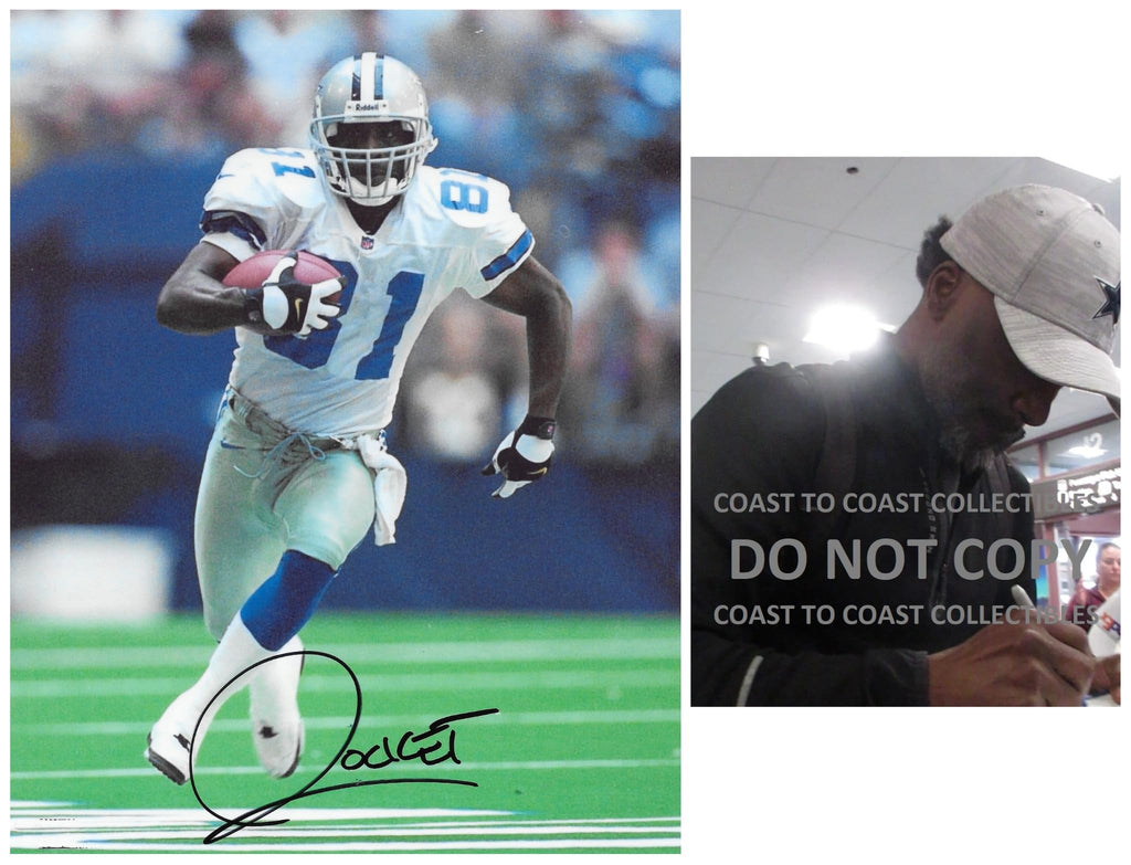 Rocket Ismail Signed 8x10 Photo COA Proof Dallas Cowboys Football Autographed.
